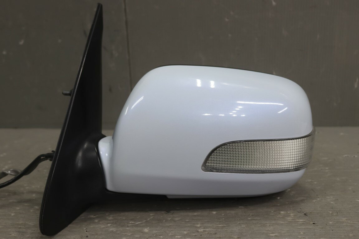 ダイハツ クー CX リミテッド(M402S) 純正 左ドアミラー ウィンカー付 W21 電格 5P＋2P 5ピン 2ピン サイドミラー 左ミラー p058496