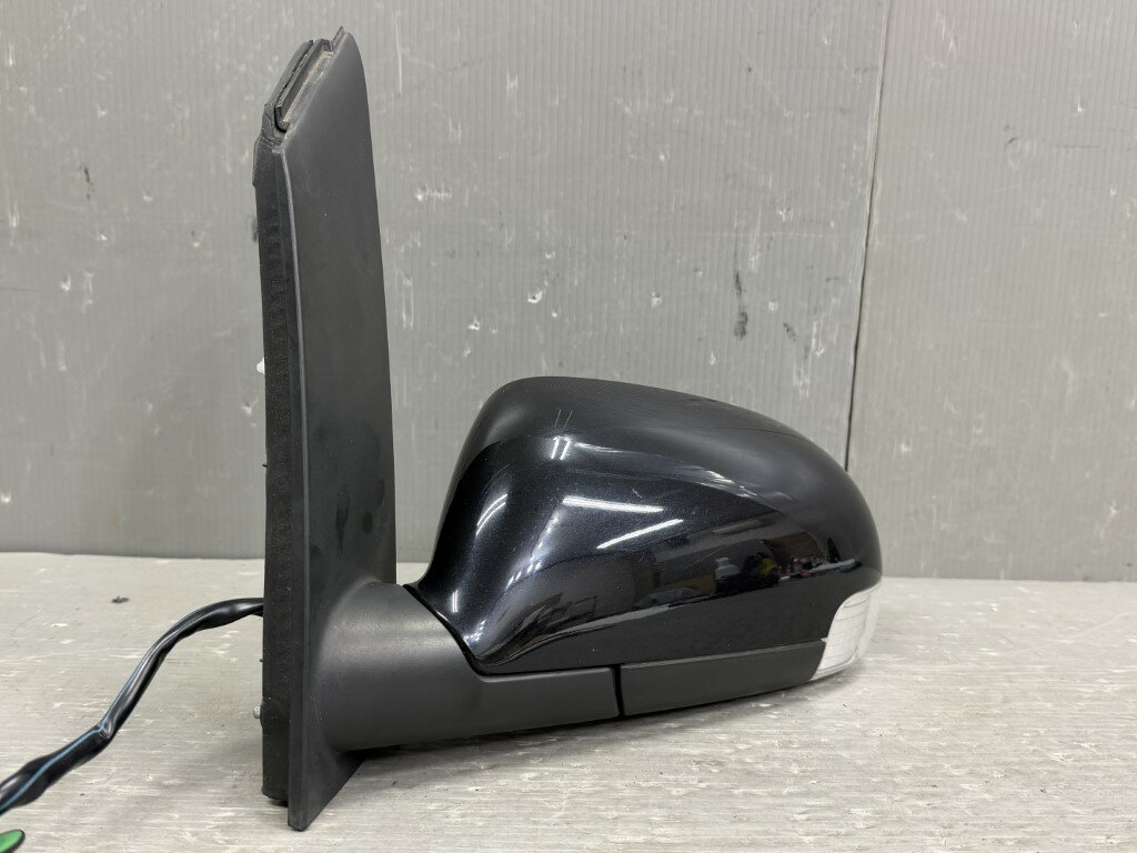 VW ゴルフ トゥーラン TSI (1TBLG 1T) 純正 左ドアミラー ウィンカー ヒーター 電格 8P 8ピン ブラック..