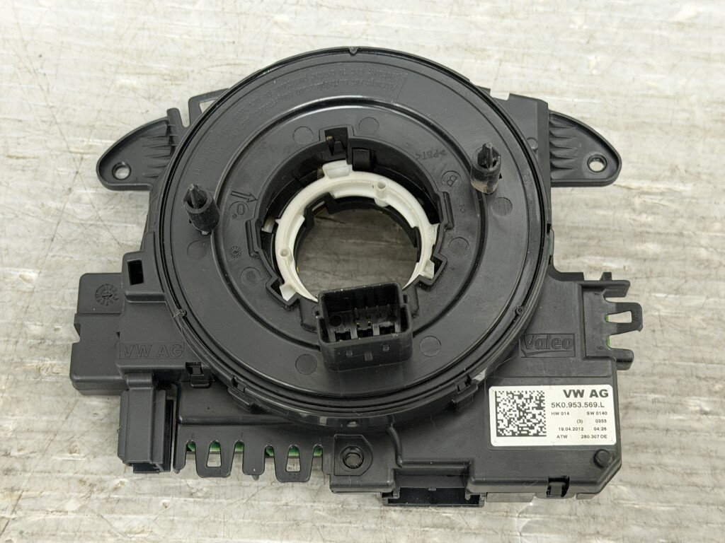 アウディ A1 5ドア 右H TFSI (8X) 純正 Valeo 破損無 動作保証 スパイラルケーブル 5K0 953 569L p058712 中古20251027