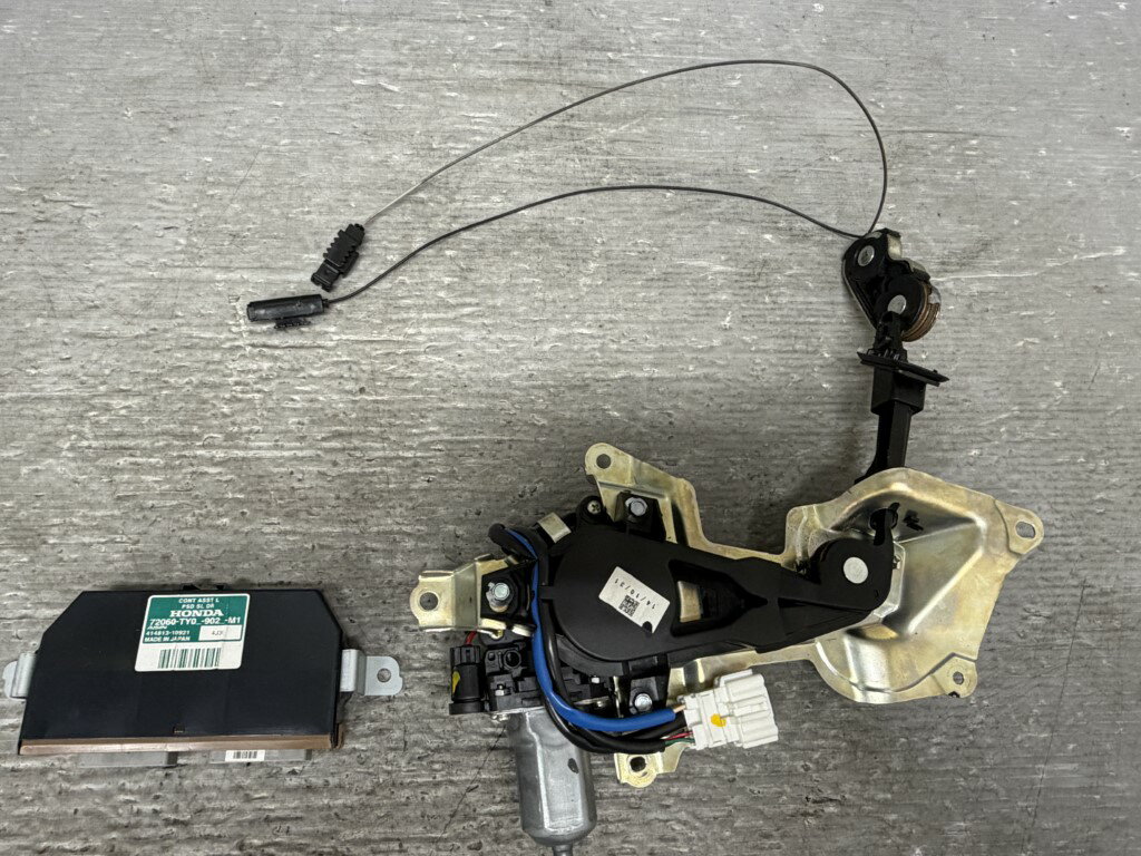 N-BOX G Aパッケージ(JF1) 純正 アイシン 動作保証 左 リア パワースライドドアモーター コンピューター付 右後 72060-TY0-902-M1 p058749 中古20251025