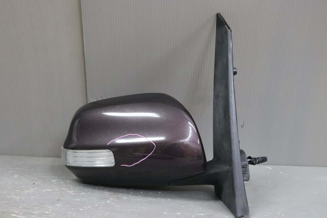 乐天商城 - トヨタ ラクティス(NCP100) 純正 ムラカミ 破損無 動作保証 右 ドアミラー 電格 11P 11ピン ウィンカー付 9AH 右ミラー 8392 p049929 中古20241115