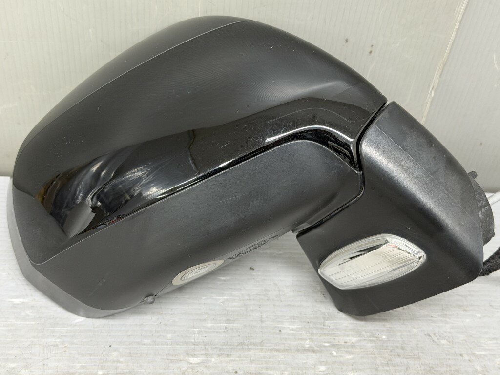 Rakuten - プジョー 5008(T8) 純正 破損無 動作保証 右 ドアミラー ウィンカー ヒーター 電格 6P＋5P 6ピン＋5ピン 黒 ブラック系 サイドミラー p058827 中古20251027