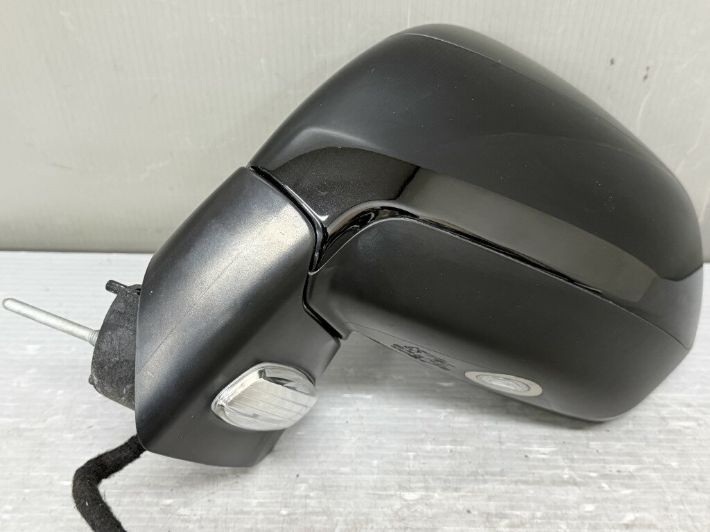 プジョー 5008(T8) 純正 破損無 動作保証 左 ドアミラー ウィンカー ヒーター 電格 6P＋3P 6ピン＋3ピン 黒 ブラック系 サイドミラー p058828 中古20251027