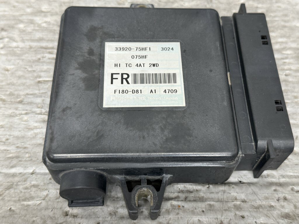 アルト ラパン SS ターボ 2型(HE21S NBSD-2) 純正 エンジンコンピューター ECU K6A AT 33920-75HF1 日..