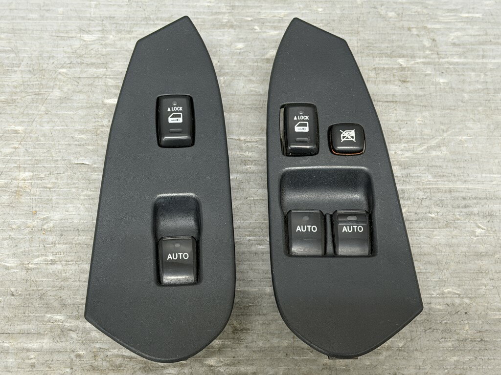 レクサス SC430 後期(UZZ40) 純正 破損無 動作保証 パワーウィンドウスイッチ ベゼル付 マスタースイッチ 左右セット 運転席 助手席 右 左 74231-24080 p059085 中古20251107