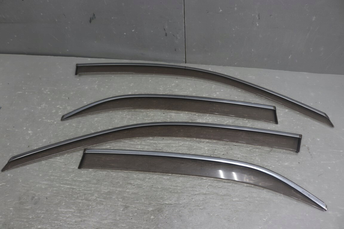 18 クラウン アスリート 後期(GRS184) 純正 ドアバイザー サイドバイザー 金具付 トヨタ Toyota p059104 中古20251110