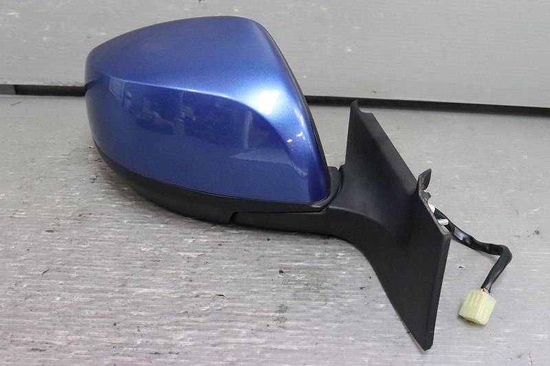 スプラッシュ 4型 (XB32S) 純正 右 ドアミラー 電格 5P 5ピン ブルー 青 02 4541 p041598 中古20231219