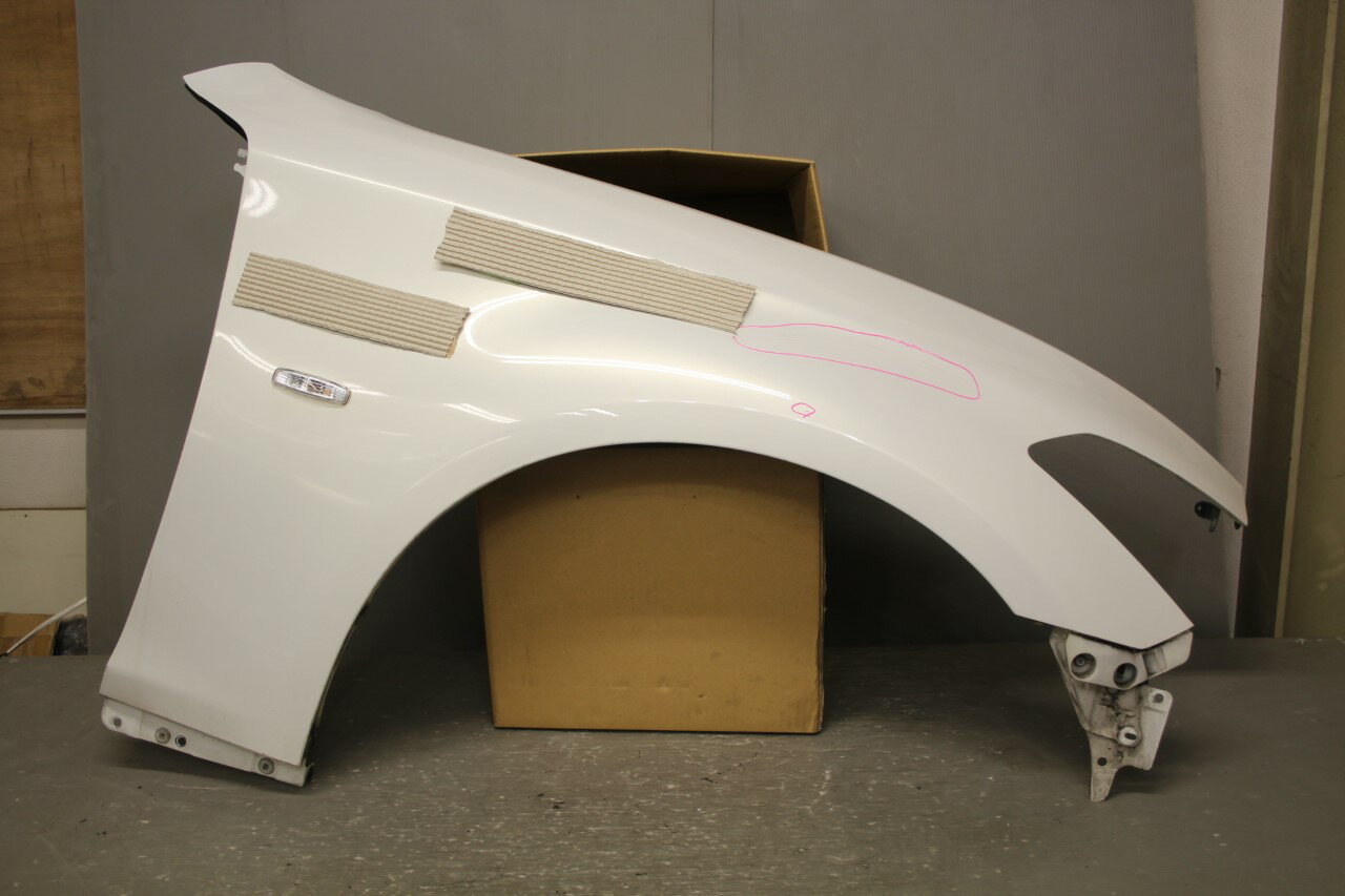日産 フーガ 250GT 寒冷地 前期(Y51) 純正 破損無 動作保証 右前 フェンダーパネル サイドマーカー付 QAA 右 フロント F3100-1MEMA p050569 中古20241202