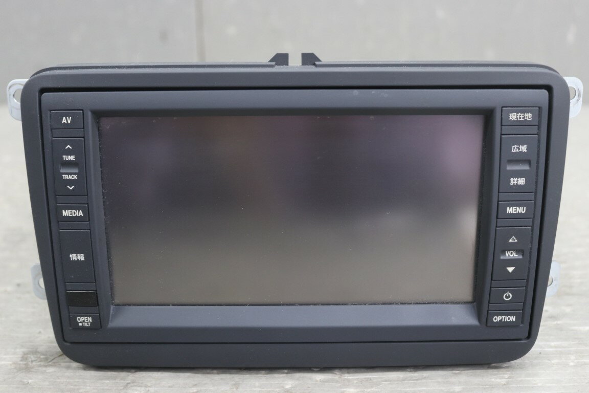 VW ゴルフ ヴァリアント 右H(1K 5K) 純正 clarion クラリオン 破損無 HDDナビ ナビユニット カーナビ J..