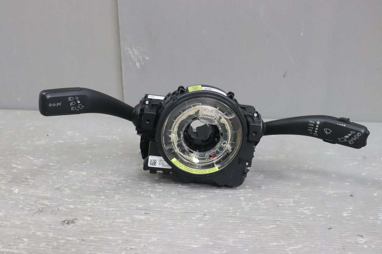 アウディ A4 アバント 1.8 TFSI 右H(8KCDH 8K) 純正 破損無 動作保証 ディマースイッチ ワイパースイッチ スパイラルケーブル コンビネーションスイッチ 8K0 953 502 BJ 8K0953568F p050710 中古20241129
