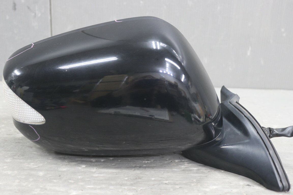 ホンダ フィット G スマートセレクション(GE6) 純正 破損無 動作保証 右ドアミラー 電格 9P 9ピン ウィンカー p059546 中古20251201