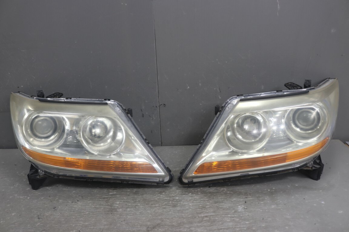 エリシオン プレステージ SG(RR5) 純正 スタンレー 破損無 HID ヘッドライト バラスト レベ付 キセノン 左右セット ヘッドランプ p059598 中古20251203