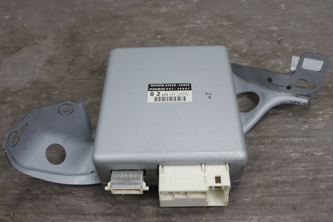 エスティマ G 前期(ACR50) 純正 デンソー FAVESS 破損無 パワーステアリングコンピューター パワステコンピューター 89650-28020 p059647 中古20251204