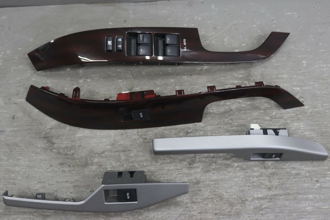 エスティマ アエラス 中期(ACR50 ACR50W-GFXSK(Y)) 純正 パワーウィンドウスイッチ 1台分セット トヨタ Toyota p059814