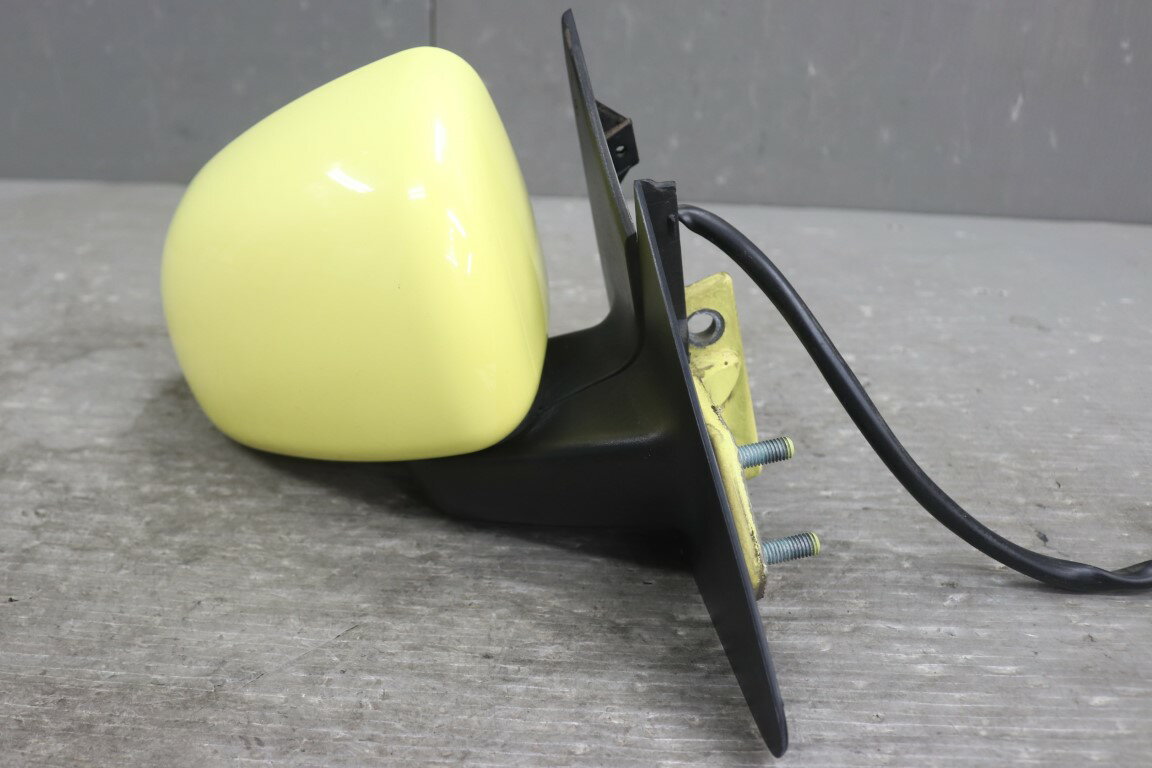 乐天商城 - VW ニュービートル 右H 前期(9C 9CAQY) 純正 破損無 動作保証 右 ドアミラー 電格 9P 9ピン イエロー系 黄色系 サイドミラー p059867 中古20251213