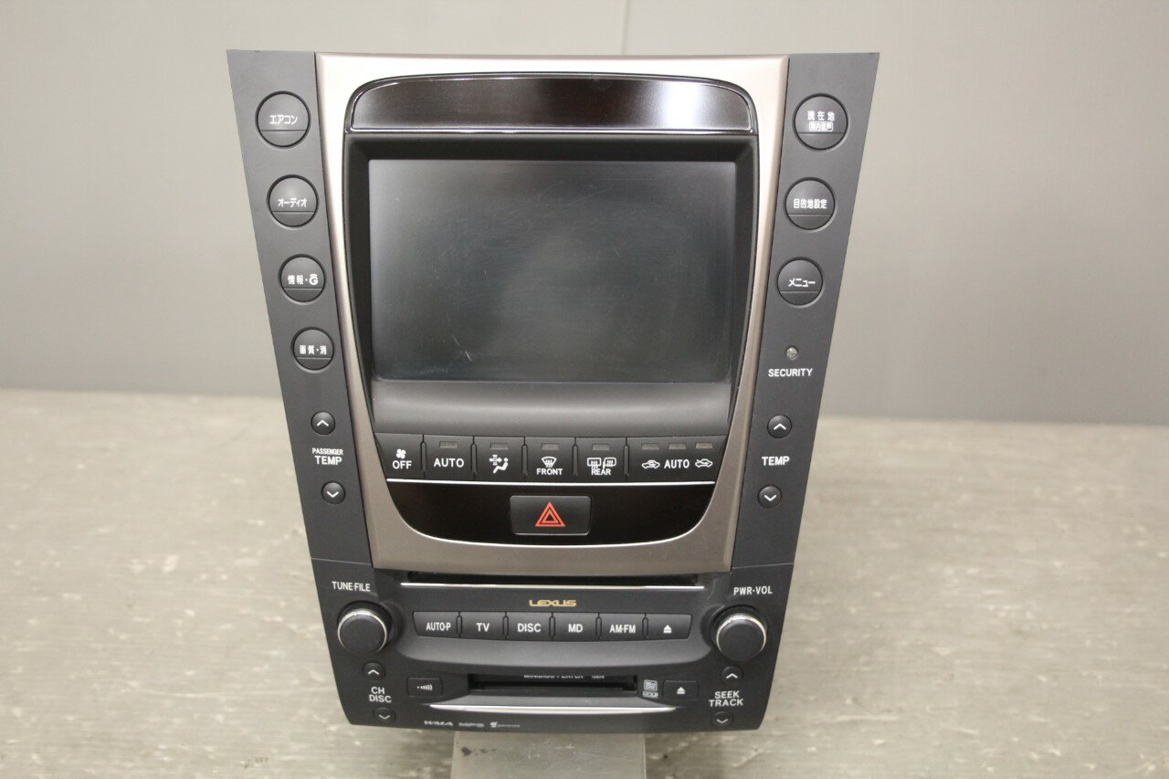 レクサス GS DBA-GRS191 オーディオアンプ 077 86280-30520 レクサス GS DBA-GRS191 オーディオアンプ 077 86280-30520