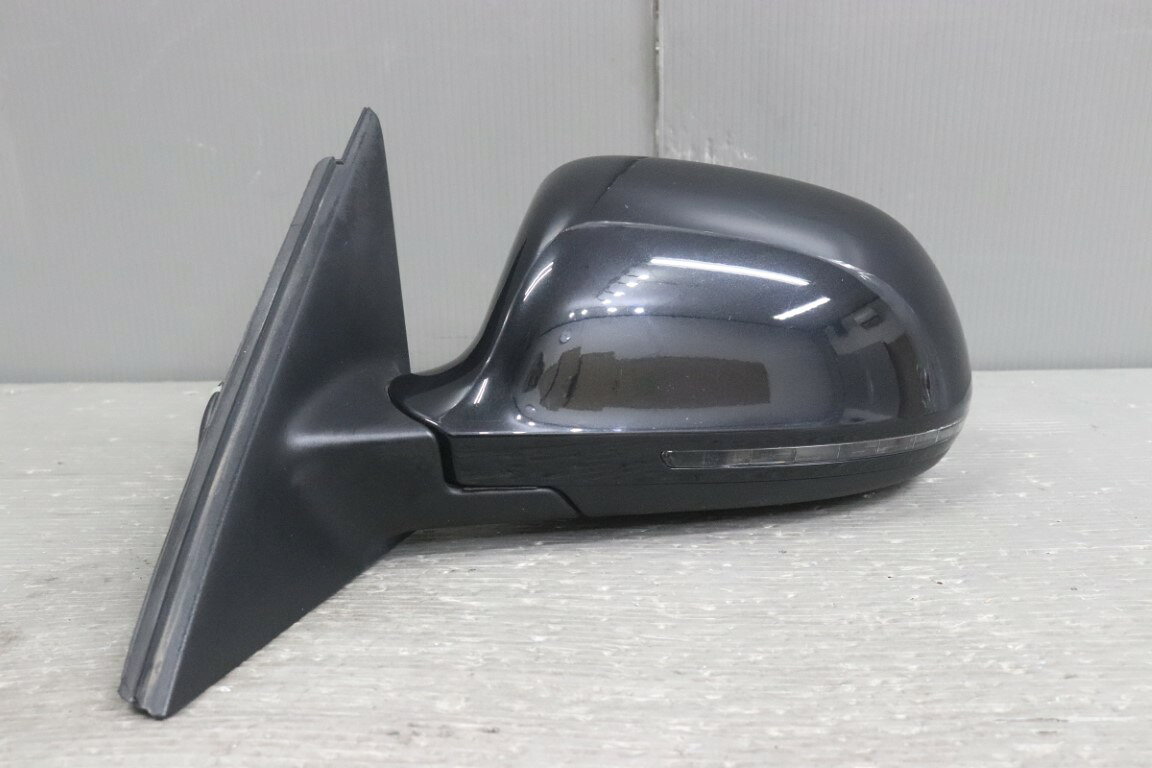 乐天商城 - アウディ A4 アバント 1.8T 右H(8K 8KCDH) 純正 破損無 動作保証 左 ドアミラー 電格 10P 10ピン ウィンカー ヒーター付 ブラック系 左 ミラー サイドミラー p051547 中古20241229