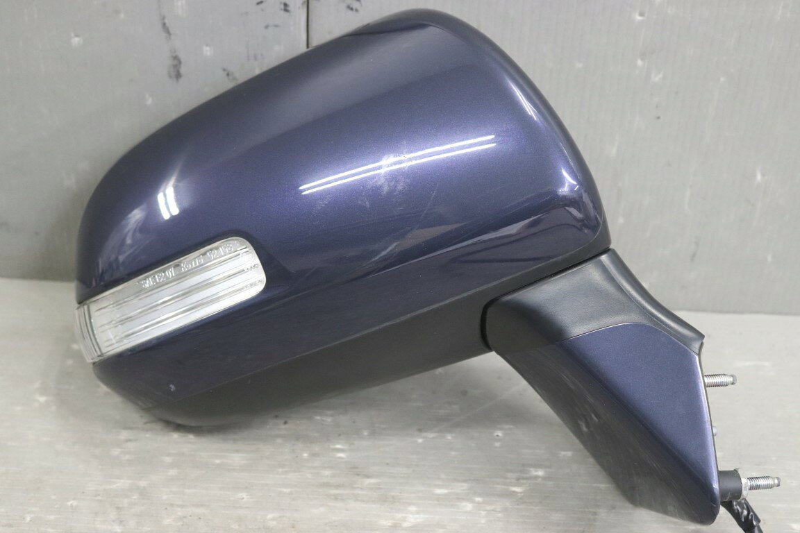 ヴォクシー トランスエックス TRANS-X(ZRR70) 純正 ムラカミ 破損無 動作保証 右ドアミラー 電格 2P＋5P 2ピン＋5ピン ウィンカー付 9AF サイドミラー 8406 p060089 中古20251224