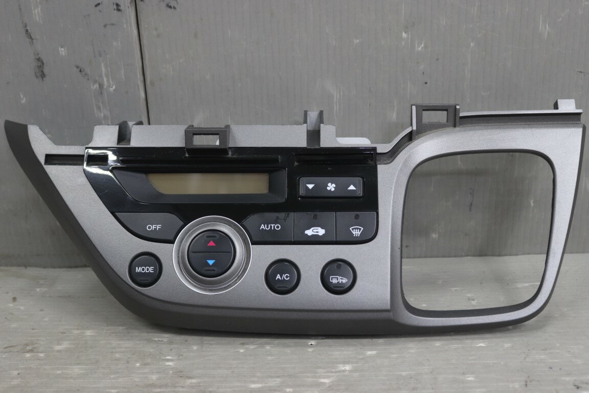 ストリーム RSZ 前期(RN8) 純正 スタンレー 破損無 動作保証 エアコンスイッチ シフトパネル ACスイッチ D07JD p060118 中古20251225