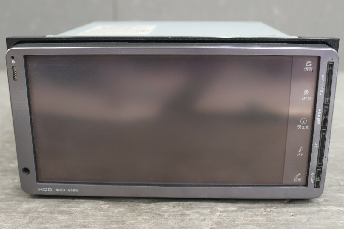 エスティマ アエラス Sパッケージ 前期(GSR50) 純正 アイシン 破損無 動作保証 HDDナビ ナビゲーション カーナビ 地図2017年 08545-00R11 p060123 中古20251225