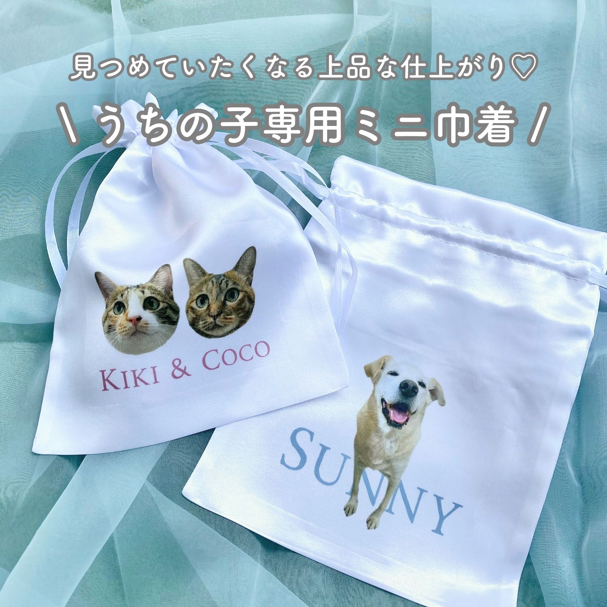 Rakuten - 《うちの子専用ミニ巾着》