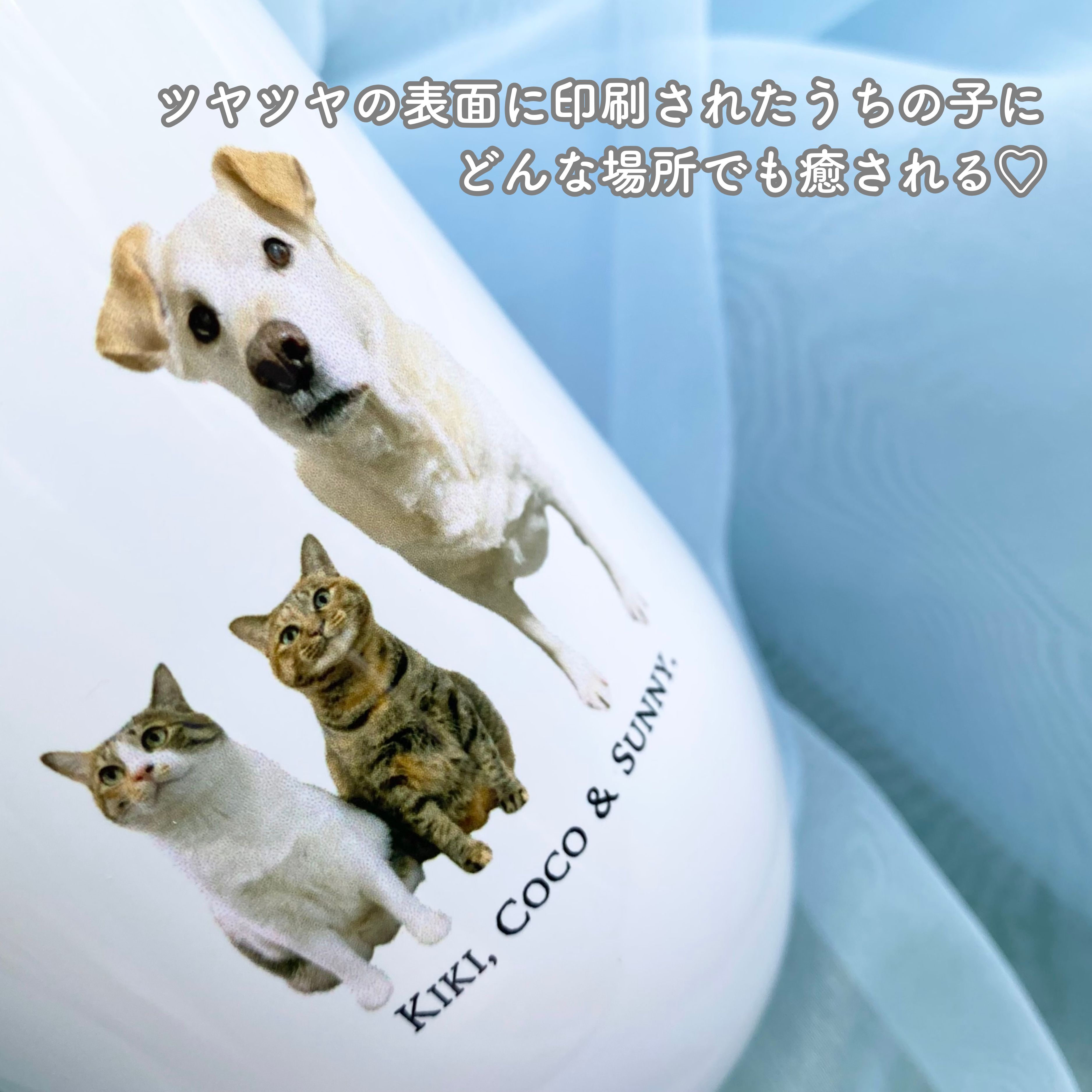 《うちの子専用フタつきサーモタンブラー》の紹介画像2