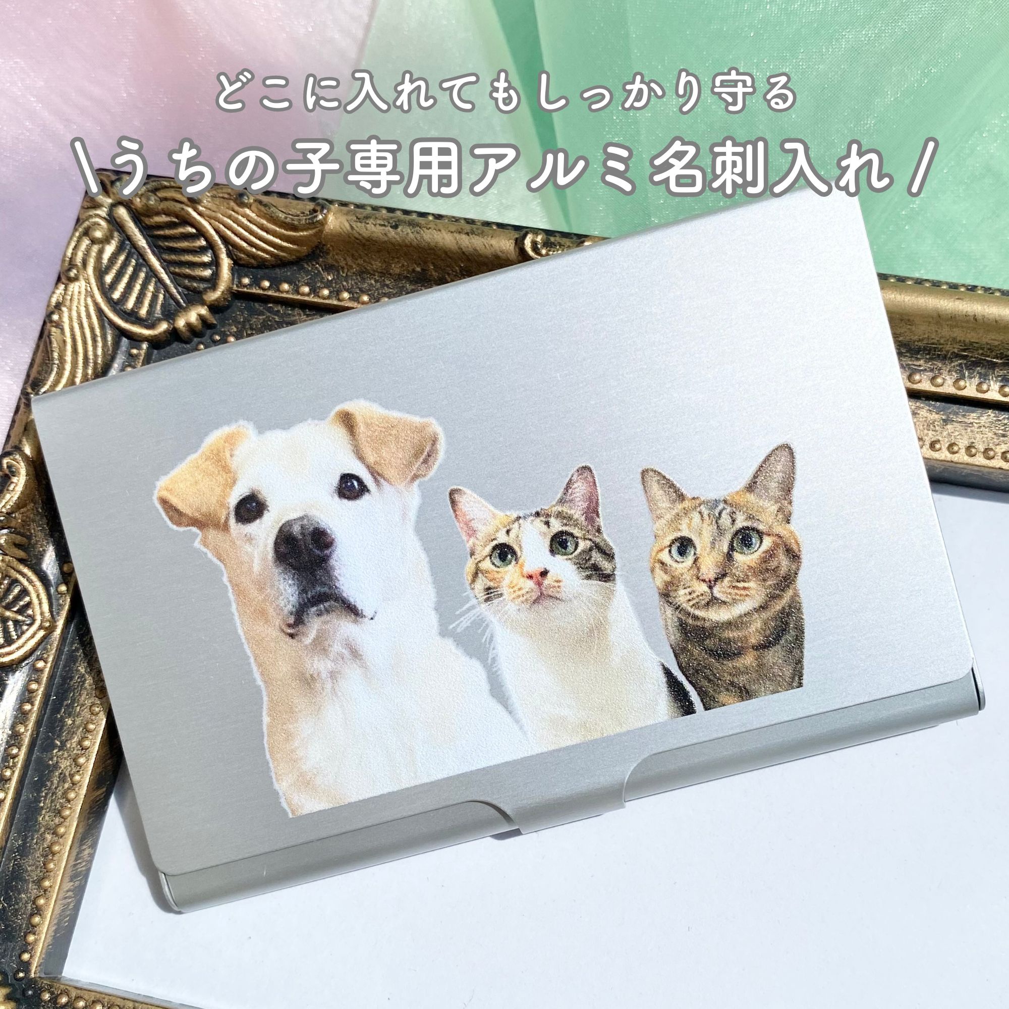 《うちの子専用アルミカードケース》