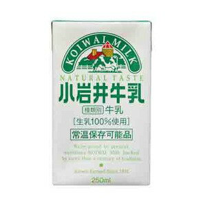 小岩井牛乳 LL250mlレギュラー紙パック(常温保存可能品)24本セット