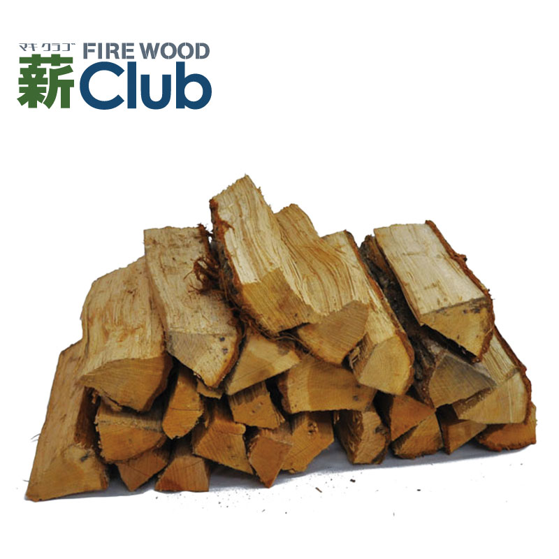 ナラ乾燥薪36cm大中割 箱入【ご予約可能】宅配便 薪ストーブ、暖炉用の定番 12ヶ月以上自然乾燥 蒔 まき たきぎ 楢 広葉樹