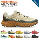 【26時間限定5%OFFクーポン】メレル アジリティー ピーク 5 トレイルランニングシューズ メンズ 厚底 軽量 防滑 黒 ローカット 履きやすい 歩きやすい 疲れない クッション性 アウトドア 登山 スニーカー シューズ 靴