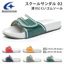 【8/24クーポンで10%OFF】ムーンスター スクールサンダル 02 履きやすい 滑らない 歩きやすい 疲れない 防滑 マジックテープ 学校 学生 メンズ レ...