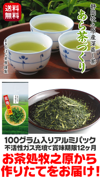 【3パック限定コミコミ1,500円】【送料無料】【産地賞受賞茶】静岡産深蒸し茶 あら茶づくり手を抜かないこだわり製法 茶農家自家用の美味しさメール便でポスト投函 ×日時指定不可/×代引き不可