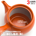 訳あり第3弾 特価品 急須 洗いやすい 国産 常滑焼 3名様用 360ml 送料無料 日本茶用 深蒸し茶急須 ベーシックな朱泥色 きゅうす 細かい深蒸し茶でも詰まらない 茶殻が捨てやすい特殊加工 水道代節約 サンプル茶プレゼント 茶器