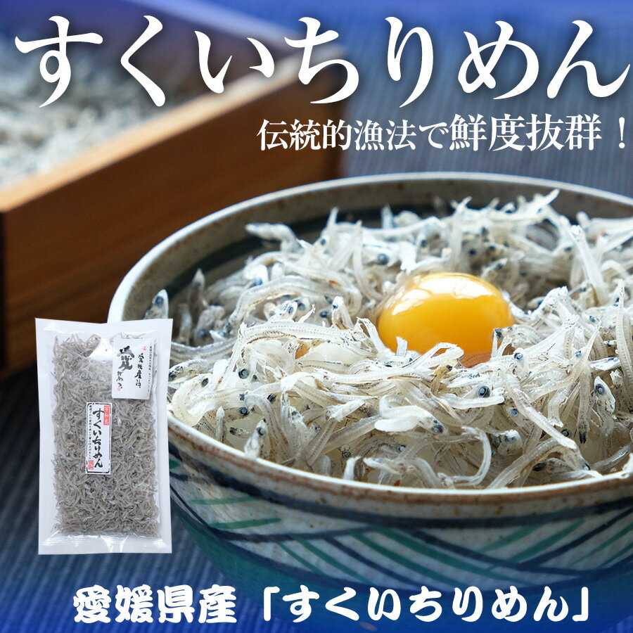 楽天マキノ海産すくいちりめん 80g 宇和島 愛媛県産 釜ゆで 天日干し お取り寄せ お試し おつまみ 乾物 おかず おやつ こども 晩酌 ホワイトデー 雛祭り