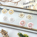 母の日 ギフト ラッピング無料 2個セット インドアクセサリーパーツ お花 ビーズ スパンコール 刺繍ワッペン ピアス コサージュ ダンス 衣装 営業日即日発送