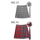 制服 学生制服スカート 3点セット 蝶結び+ネクタイ+スカート35タイプ チェック柄プリーツスカート(スクール?制服) 女子高生スカート レ