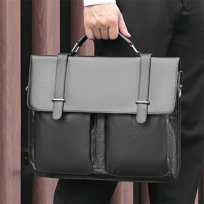 【本革】ビジネスバッグ メンズバッグ トートバック ブラック 牛革 2way ビンテージ メンズ メンズ 本革 仕事用 通勤用 大容量 防水 送料無料 ギフト プレゼント 50代 40代 30代 20代