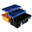 工具箱 ツールボックス 3段式ツールボックス 大容量 工具入れ 収納ボックス 小物収納 取っ手 プラスチック 工具収納ケース 大容量 大容