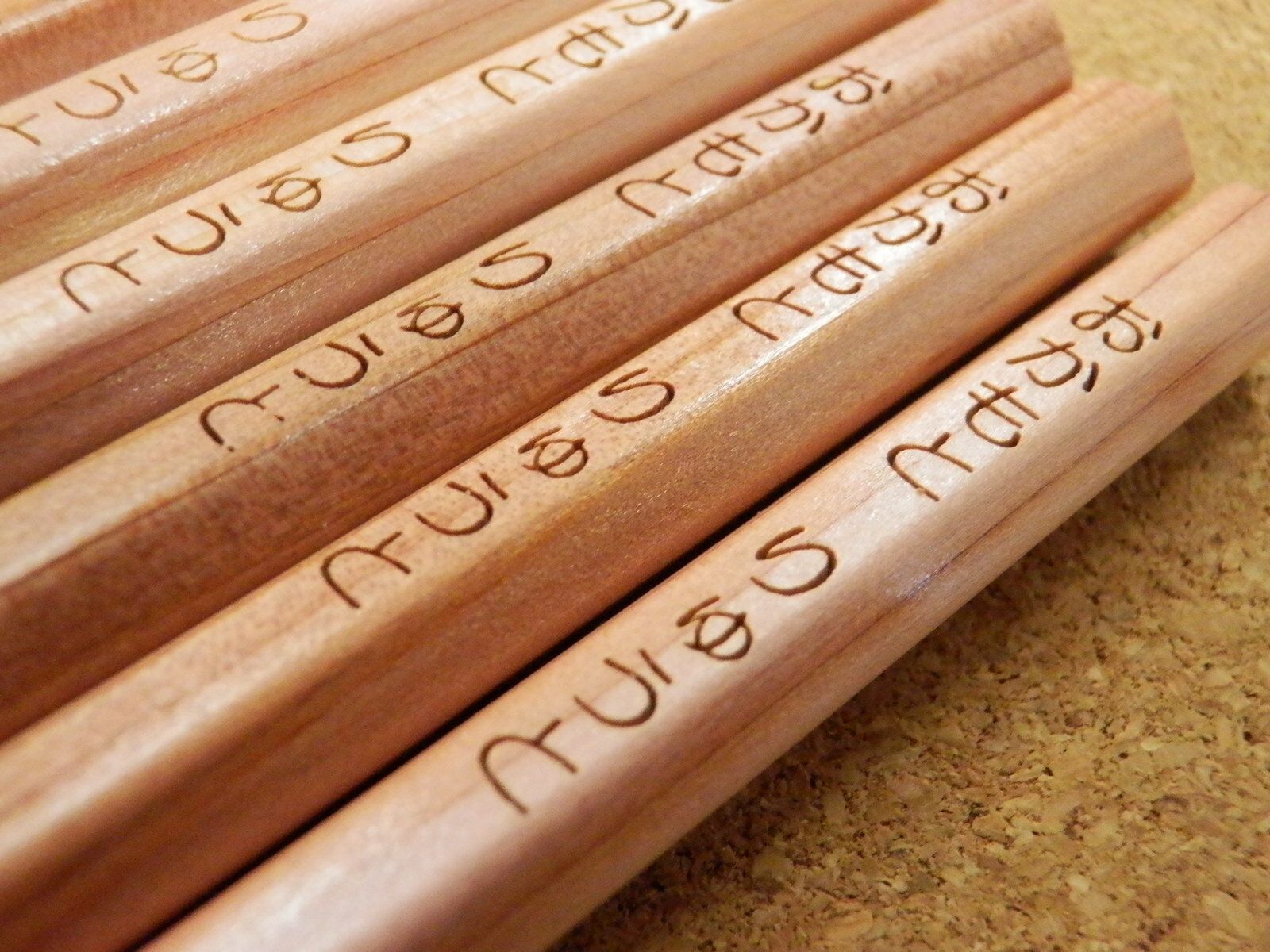 【送料無料　クリックポスト】名入れ えんぴつ　2B　12本セット(ご自宅用)