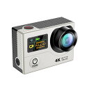 4K WIFI スポーツ カメラ HD 1200万画素 170度超広角2インチ LCD 20M 1対多い リモコン GoproH3R_white その1