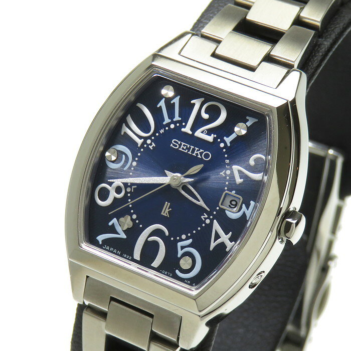 【SEIKO/セイコー】 ルキア SSVW093 1B22-0BC0 腕時計 ステンレススチール ソーラー電波 ネイビー文字盤 レディース【中古】【真子質店】【GD】【ISMi】のサムネイル