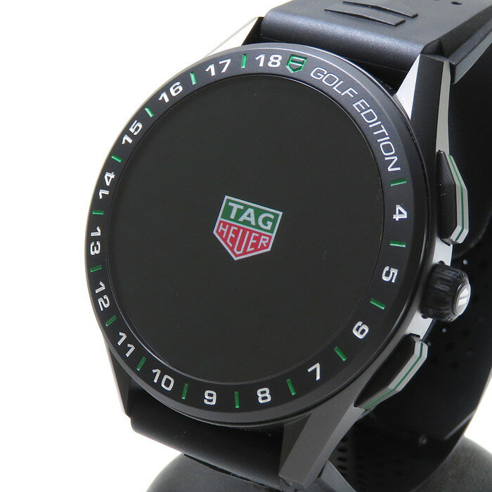 【TAG HEUER/タグホイヤー】 SBG8A82.EB0206 コネクテッド ゴルフエディション 腕時計 チタン スマートウォッチ（充電式） メンズ【中古】【真子質店】【GD】【ITIx】