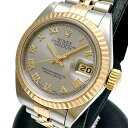 【ROLEX/ロレックス】 オイスターパーペチュアル 79173 腕時計 ステンレススチール/K18YGイエローゴールド 自動巻き/オートマ 2000年 シルバー文字盤 レディース【中古】【真子質店】【BL】【MoxKI】【ex】