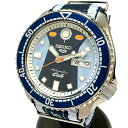 【SEIKO/セイコー】 セイコー 5スポーツ 4R36-15A0（SBSA237） ホンダスーパーカブ コラボ限定モデル 腕時計 ステンレススチール/ナイロン 自動巻き/オートマ ブルー文字盤 メンズ【中古】【真子質店】【GD】【DxK】