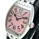 【FRANCK MULLER/フランクミュラー】 インターミディエ 2252QZ 腕時計 ステンレススチール クオーツ ピンク文字盤 レディース【中古】【真子質店】【GD】【IKYx】