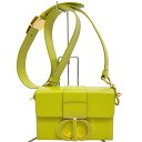 【Christian Dior/クリスチャンディオール】 モンテーニュ トロント ショルダーバッグ レザー ライトグリーン レディース【中古】【真子質店】【BL】【IMiMox】