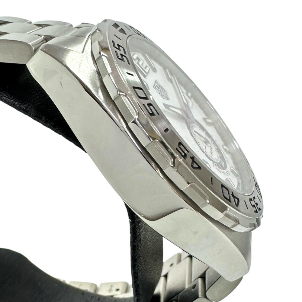 【TAG HEUER/タグホイヤー】 ギャラ/保証書　フォーミュラ1 キャリバー6　AT WAZ2013.BA0842 腕時計 ステンレススチール 自動巻き/オートマ 白文字盤 メンズ【中古】【真子質店】【GD】【IDDI】【pdpd】