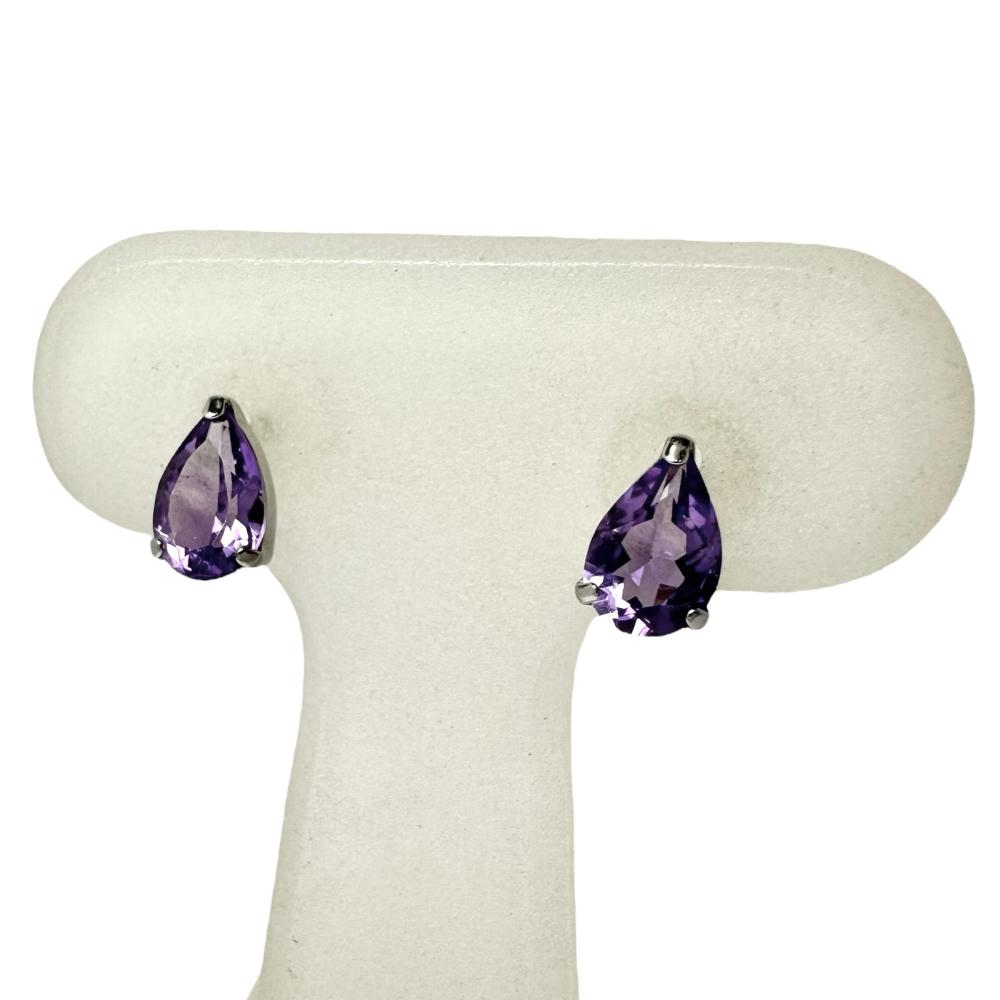 【中古】アメジスト0.30×2ct...