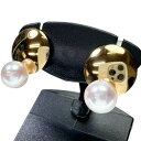 アコヤ真珠6mm ピアス K18ゴールド 18金 2.4g レディース【中古】【真子質店】【NN】【TMaI】(4)