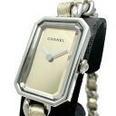 【CHANEL/シャネル】 プルミエール ロック H5583 3重ブレス 1000本限定 腕時計 ステンレススチール/レザー/ミラー クオーツ ゴールドミラー文字盤/ゴールド革ベルト レディース【中古】【真子質店】【GD】【IYYI】【pdpd】